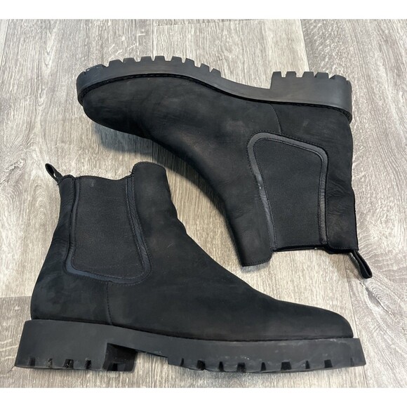 Thursday Boot Company Black Cavalier Boot Women’s  Leather Chelsea Boots10.5 - Picture 1 of 14